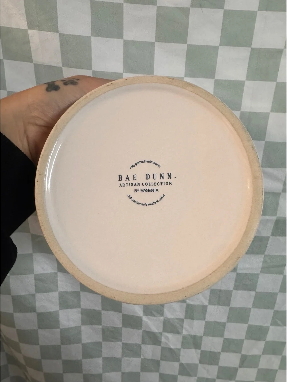 Rae Dunn Artisan Collection Ceramic Pet Bowl - Live Love Bark